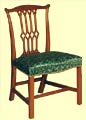 Chippendale Style Gothic Dining Side Chair 
