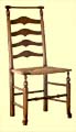 Macclesfield Ladderback Tall Side Chair