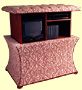 TV Ottoman with Remote Control Lift